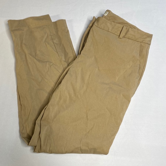 Michael Kors Tan straight Dress Pants Stretch Fit - Picture 7 of 7